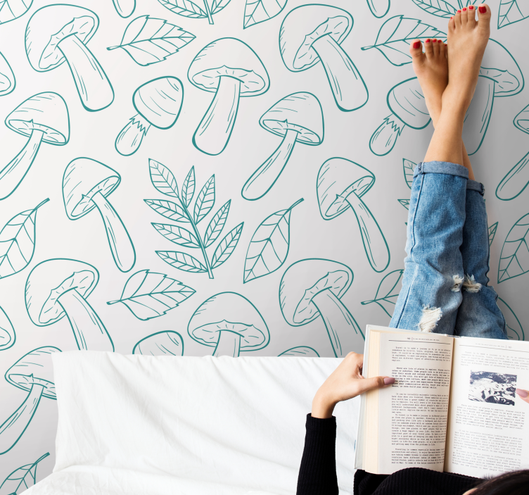 Obrysy hub Zvířecí tapeta - TenStickers