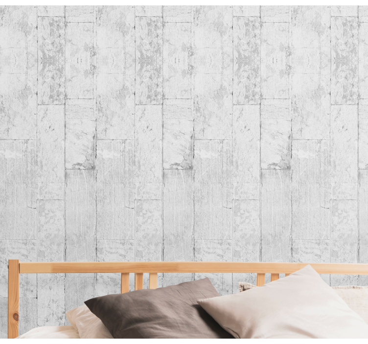 šedá betonová textura tapeta - TenStickers