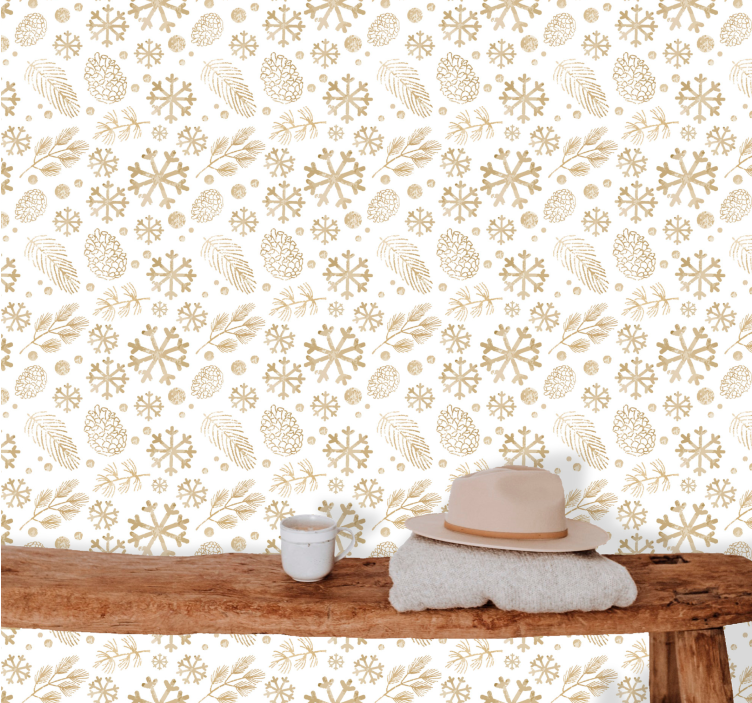 šiškové vzory Umělecká tapeta - TenStickers