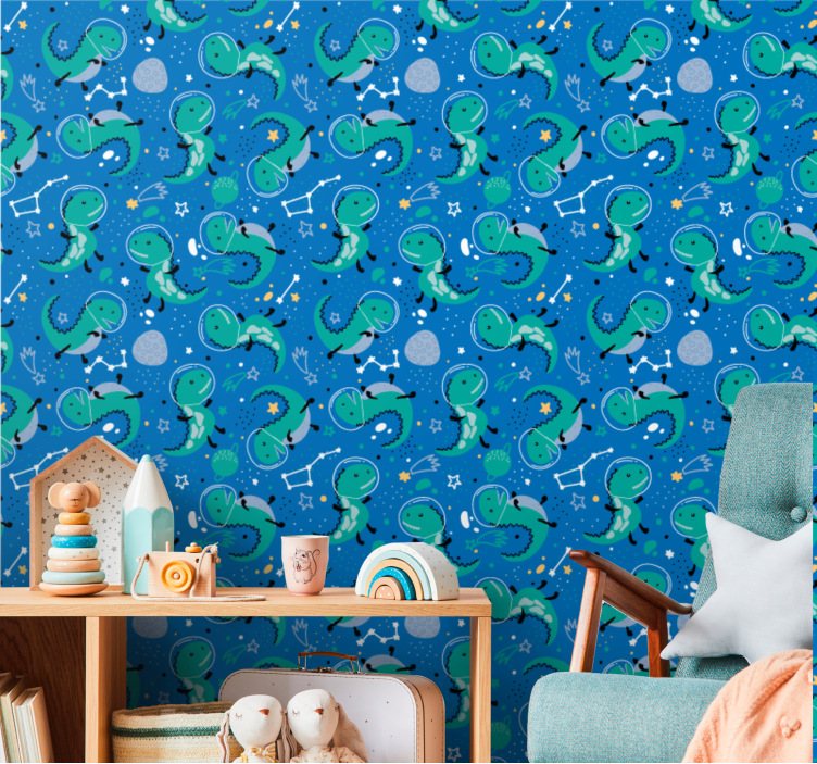 Souhvězdí dinosaura Dinosauři tapeta - TenStickers