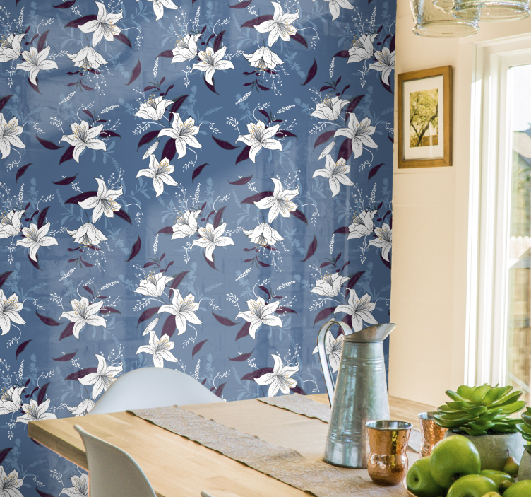 Studená lilie květ tapeta - TenStickers