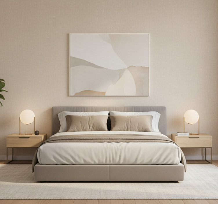 Tapeta ostatní textury béžové pruhy - TenStickers