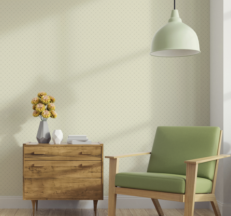 Tečka diamanty kruh vzor tapeta - TenStickers