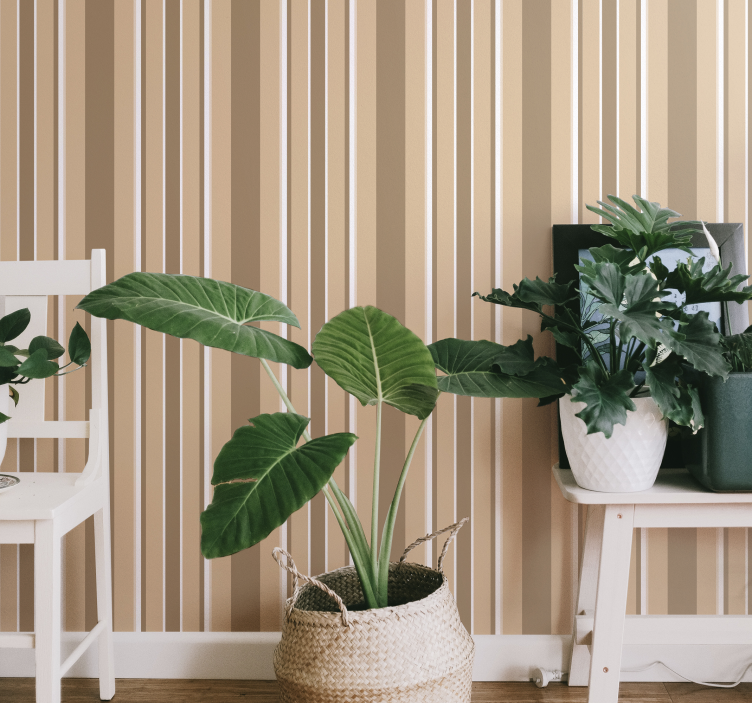 Tropické barvy paleta vertikální tapeta - TenStickers