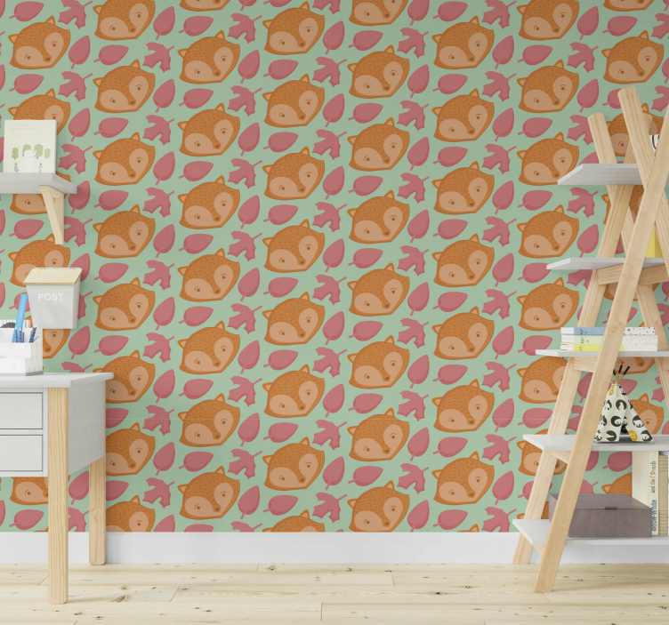 Veverka školky tapeta - TenStickers