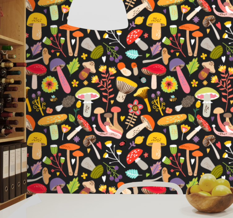 Začarovaný les Příroda tapeta - TenStickers